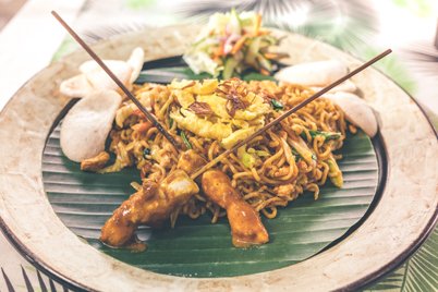 Mie Goreng - plato típico de comida tradicional en Bali