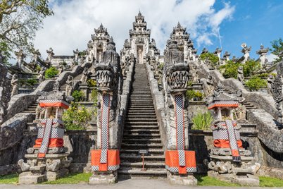 El templo Luhur Lempuyang en Bali